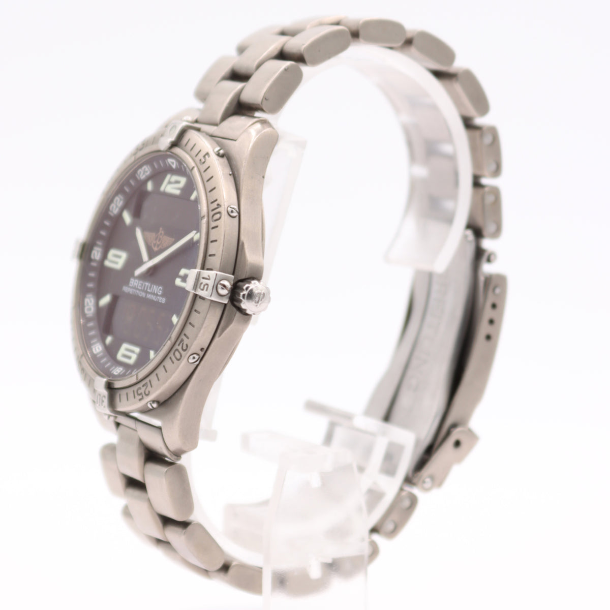 Vintage Breitling Aerospace Repetition Minutes E65362 – photo 2