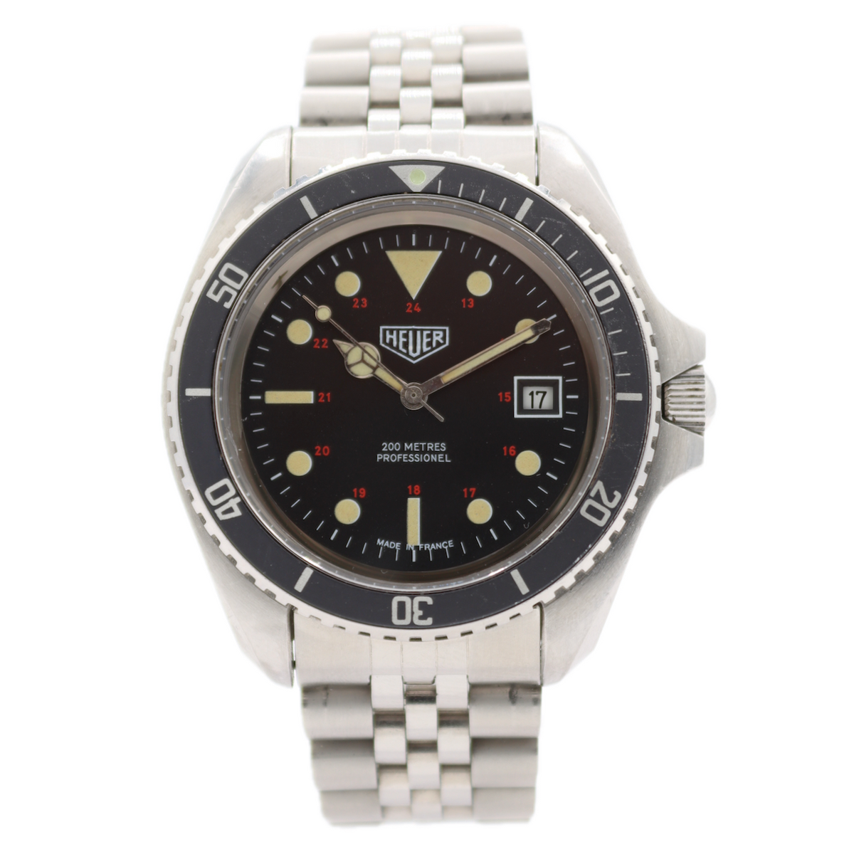 Vintage Heuer Monnin Diver 844