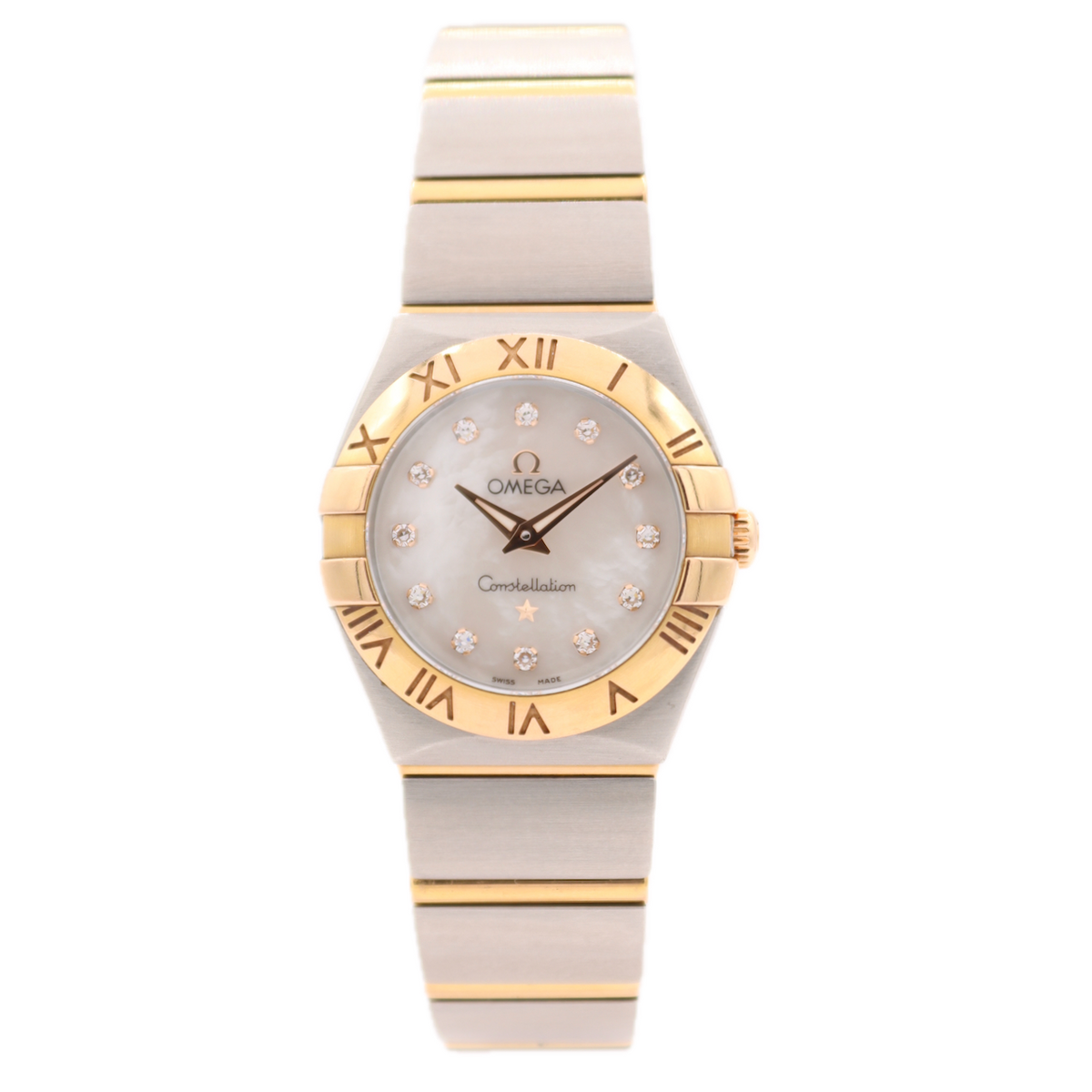Vintage Omega Constellation Mother of Pearl 12 Diamond 131.20.25.60.55.002